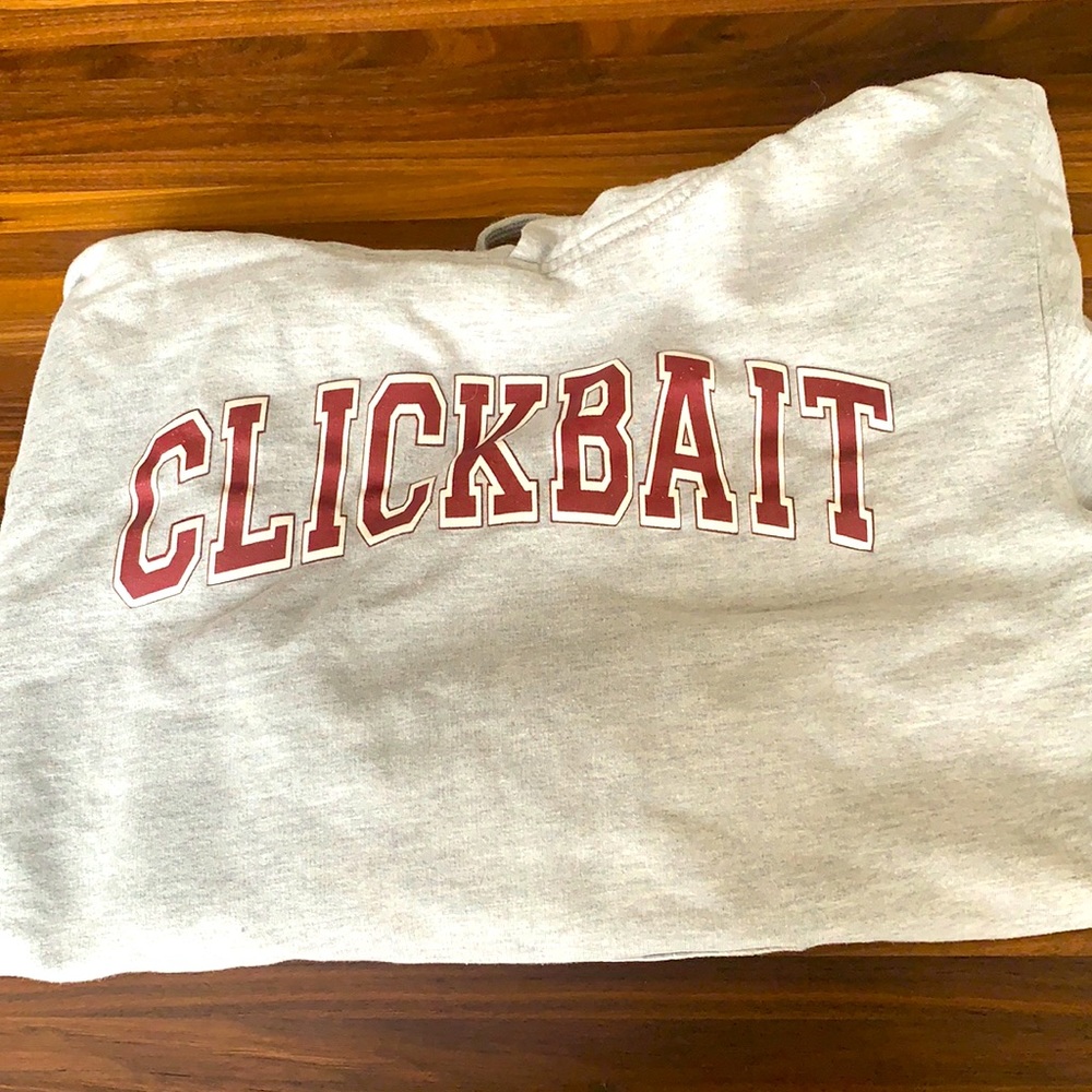 David dobrik click bait hoodie
